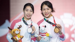 国家队女剑客以赛促练剑指东京